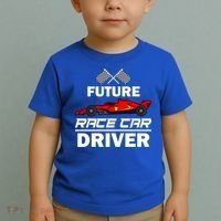 Funny Future Race Car Driver Gift Racing Gift Toddler T-Shirt thumb 2