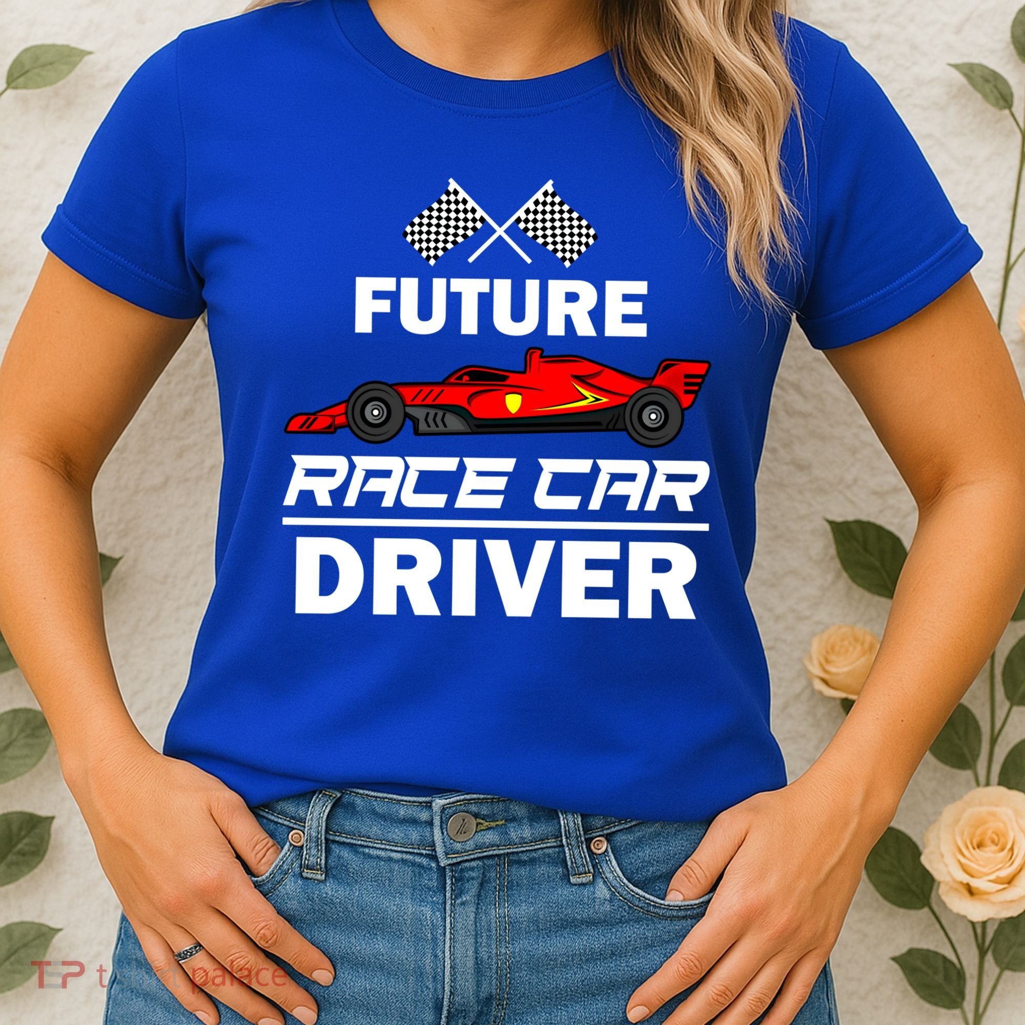 Funny Future Race Car Driver Gift Racing Gift Women's T-Shirt