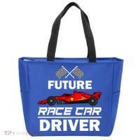Funny Future Race Car Driver Gift Racing Gift Tote Bag thumb 0