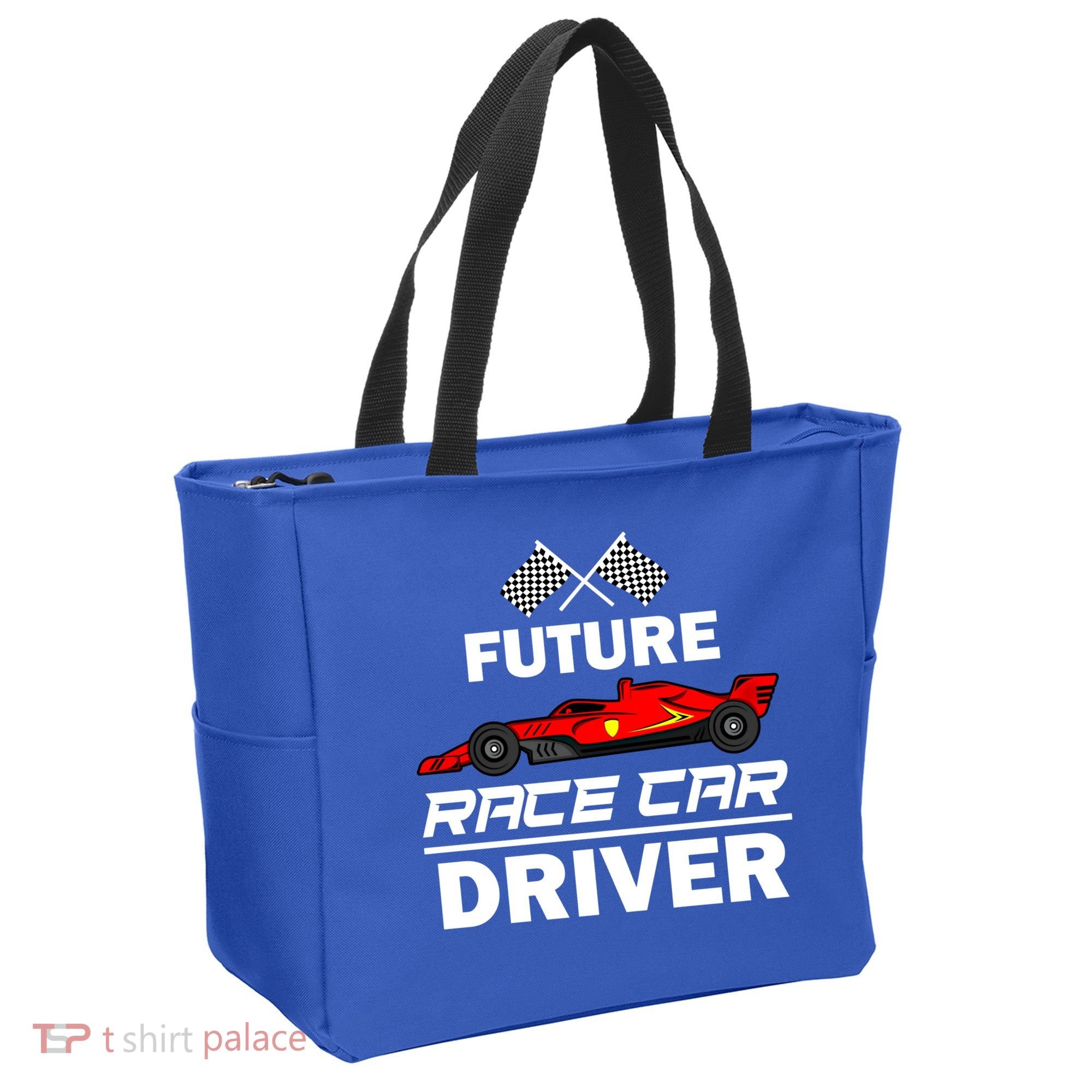 Funny Future Race Car Driver Gift Racing Gift Tote Bag