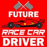 Funny Future Race Car Driver Gift Racing Gift Santa Hat thumb 1