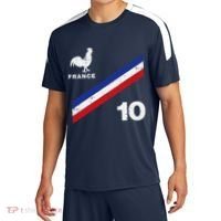 France Flag Rooster Number 10 Soccer Sport-Tek Competitor United Soccer Jersey thumb 0
