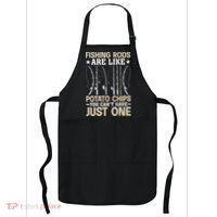 Funny Fishing Rods Fisherman Gift Apron thumb 0