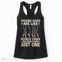 Funny Fishing Rods Fisherman Gift Women's Tank Top thumb 0