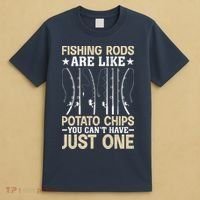 Funny Fishing Rods Fisherman Gift T-Shirt thumb 4