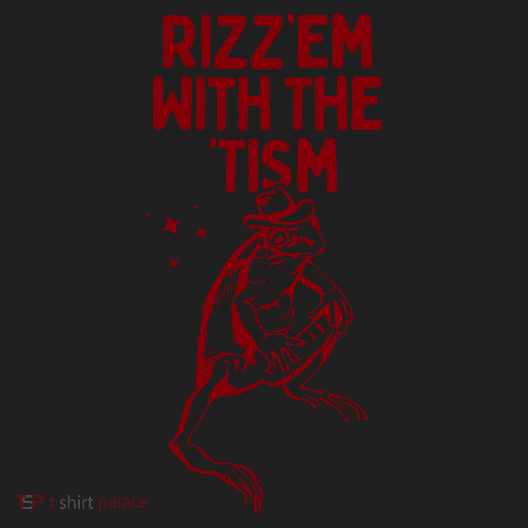 Funny Frog Rizz Em With The Tism Women's Sweatshirt
