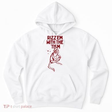Funny Frog Rizz Em With The Tism Hoodie