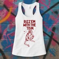 Funny Frog Rizz Em With The Tism Women's Tank Top thumb 3
