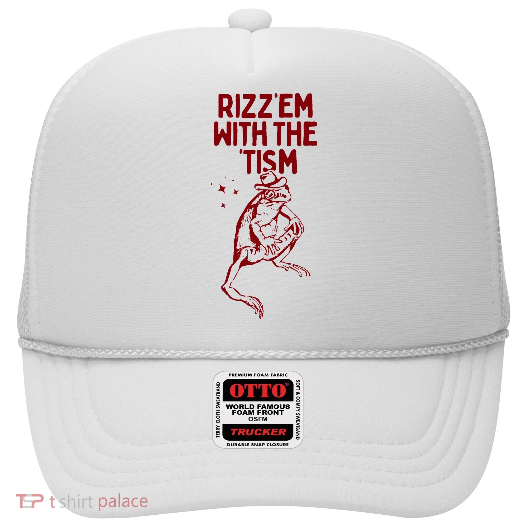 Funny Frog Rizz Em With The Tism Hat