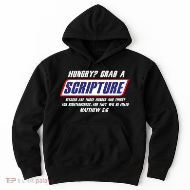 Funny Famous Scripture Gifts Bible Verse Candy Bar Parody Hoodie
