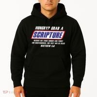 Funny Famous Scripture Gifts Bible Verse Candy Bar Parody Hoodie thumb 2
