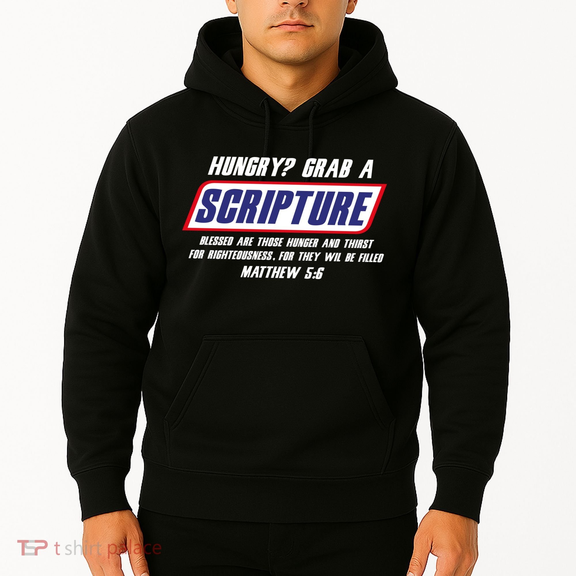 Funny Famous Scripture Gifts Bible Verse Candy Bar Parody Hoodie