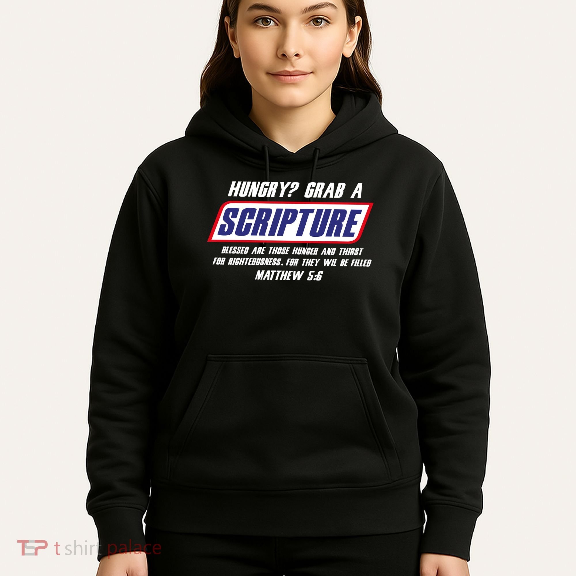 Funny Famous Scripture Gifts Bible Verse Candy Bar Parody Hoodie
