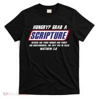Funny Famous Scripture Gifts Bible Verse Candy Bar Parody T-Shirt thumb 0