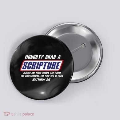 Funny Famous Scripture Gifts Bible Verse Candy Bar Parody Button