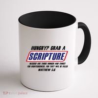 Funny Famous Scripture Gifts Bible Verse Candy Bar Parody Coffee Mug thumb 1