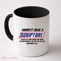 Funny Famous Scripture Gifts Bible Verse Candy Bar Parody Coffee Mug thumb 0