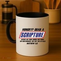 Funny Famous Scripture Gifts Bible Verse Candy Bar Parody Coffee Mug thumb 4