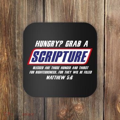 Funny Famous Scripture Gifts Bible Verse Candy Bar Parody Coaster