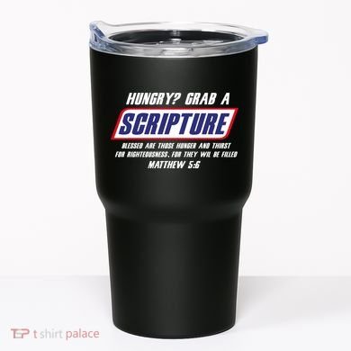 Funny Famous Scripture Gifts Bible Verse Candy Bar Parody Tumbler