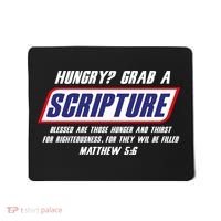 Funny Famous Scripture Gifts Bible Verse Candy Bar Parody Mousepad thumb 0