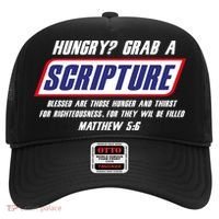 Funny Famous Scripture Gifts Bible Verse Candy Bar Parody Hat thumb 0