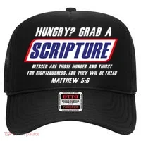 Funny Famous Scripture Gifts Bible Verse Candy Bar Parody Hat thumb 0