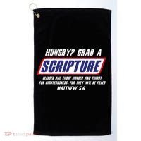 Funny Famous Scripture Gifts Bible Verse Candy Bar Parody Golf Towel thumb 0