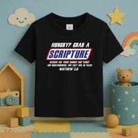 Funny Famous Scripture Gifts Bible Verse Candy Bar Parody Toddler T-Shirt thumb 3