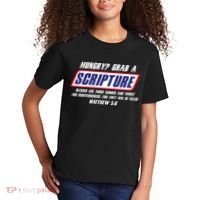 Funny Famous Scripture Gifts Bible Verse Candy Bar Parody Kids T-Shirt thumb 2