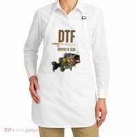 Funny Fishing Shirts: DTF Down To Fish Apron thumb 2