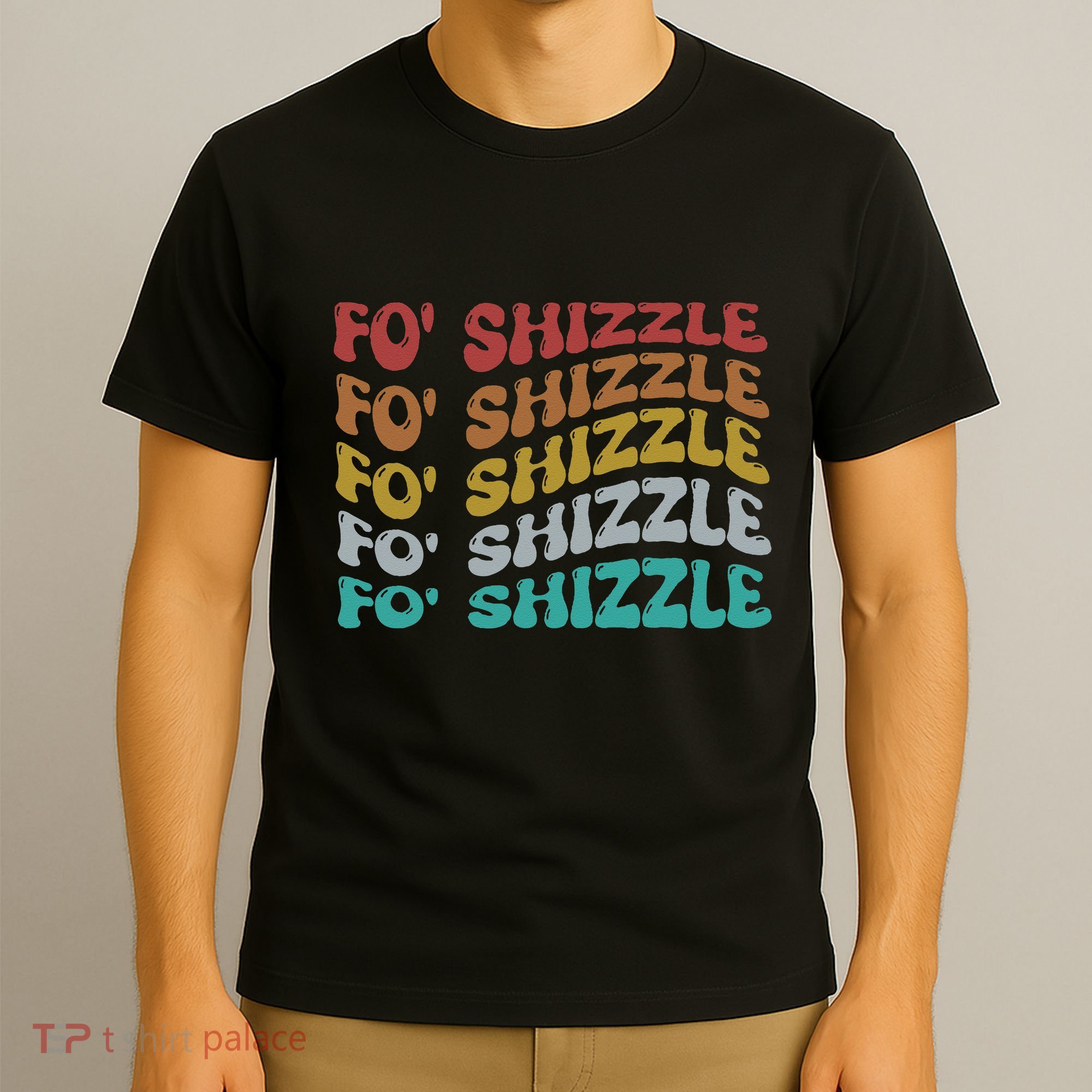 Funny Fo Shizzle Sarcastic Gangster Rap Fo Shizzle T-Shirt