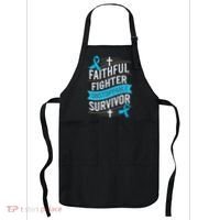 Faithful Fighter Survivor Prostate Cancer Awareness Apron thumb 0