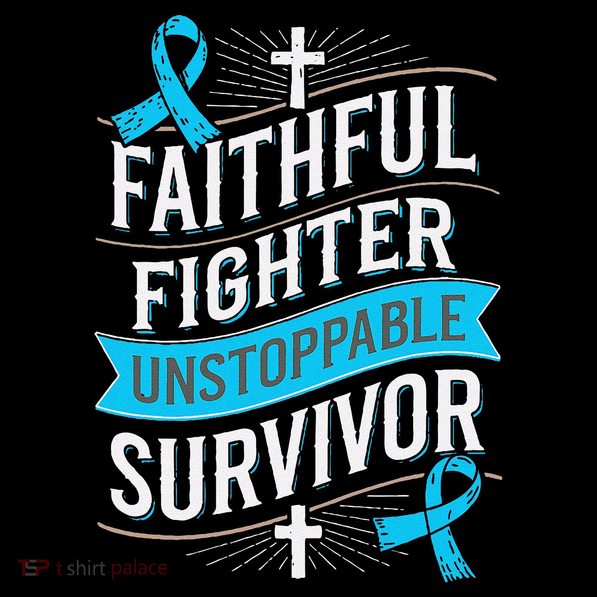 Faithful Fighter Survivor Prostate Cancer Awareness Coffee Mug
