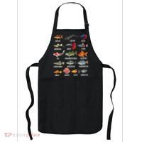 Freshwater Fish Species Chart Aquarium River Fish Guide Apron thumb 0