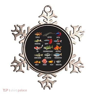 Freshwater Fish Species Chart Aquarium River Fish Guide Ornament
