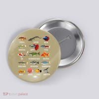 Freshwater Fish Species Chart Aquarium River Fish Guide Button thumb 0