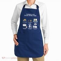 Funny Fishing Shirt Things I Do In My Spare Time Apron thumb 2