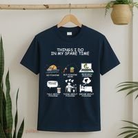 Funny Fishing Shirt Things I Do In My Spare Time T-Shirt thumb 2