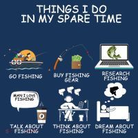 Funny Fishing Shirt Things I Do In My Spare Time Toddler T-Shirt thumb 4