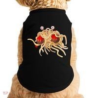 FSM Flying Spaghetti Monster Funny Pastafarian Atheist Doggie Tank thumb 0