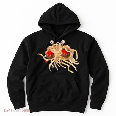 FSM Flying Spaghetti Monster Funny Pastafarian Atheist Hoodie