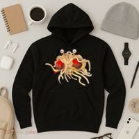 FSM Flying Spaghetti Monster Funny Pastafarian Atheist Hoodie thumb 3