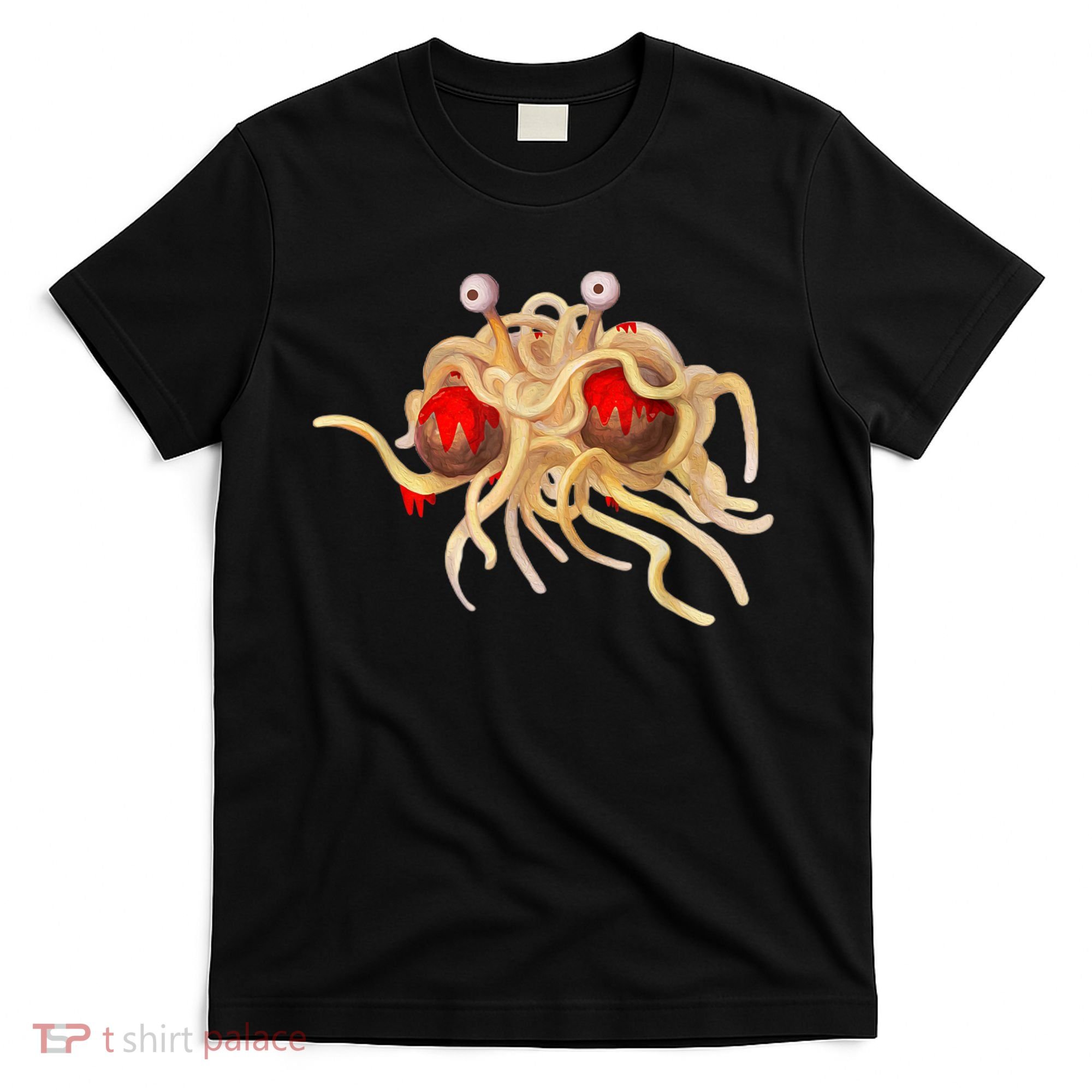 FSM Flying Spaghetti Monster Funny Pastafarian Atheist T-Shirt