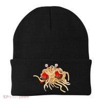 FSM Flying Spaghetti Monster Funny Pastafarian Atheist Beanie thumb 0