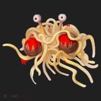 FSM Flying Spaghetti Monster Funny Pastafarian Atheist Beanie thumb 2