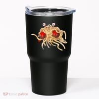 FSM Flying Spaghetti Monster Funny Pastafarian Atheist Tumbler thumb 0