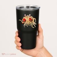FSM Flying Spaghetti Monster Funny Pastafarian Atheist Tumbler thumb 2