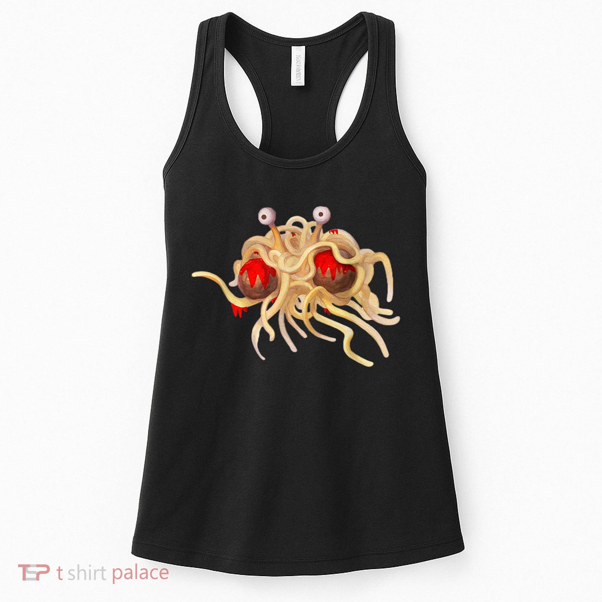 FSM Flying Spaghetti Monster Funny Pastafarian Atheist Women's Tank Top