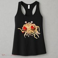 FSM Flying Spaghetti Monster Funny Pastafarian Atheist Women's Tank Top thumb 3